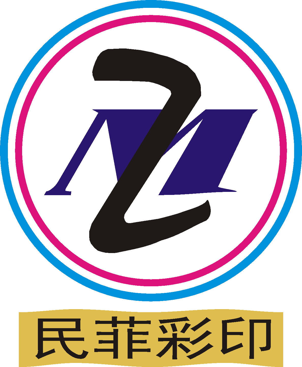杭州民菲印刷科技有限公司的企业标志